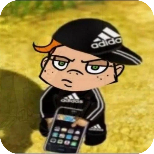 🎩 Стикер «Метал фемили новиночки» для Telegram