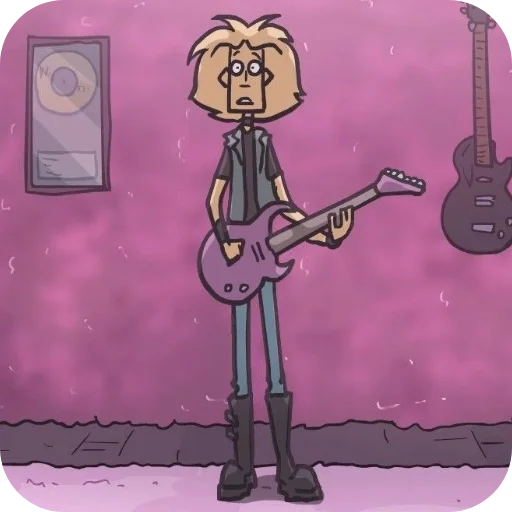 🎸 Стикер «Метал фемили новиночки» для Telegram