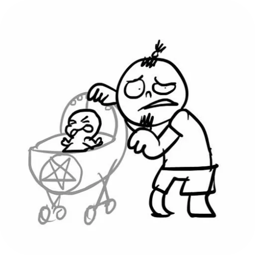 🐦 Стикер «Метал фемили новиночки» для Telegram
