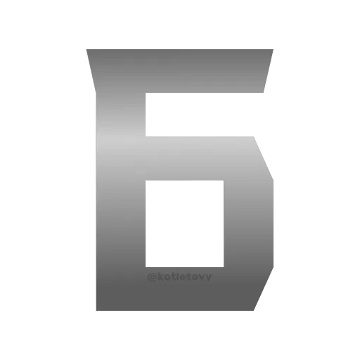 🤟 Эмодзи «Metal Font» для Telegram