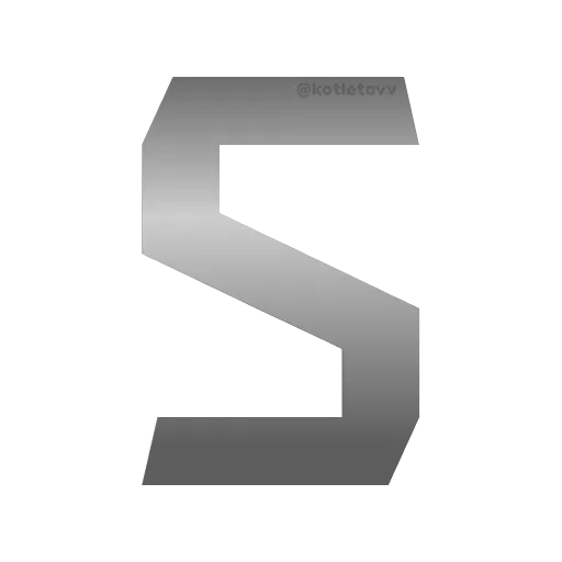 🤟 Эмодзи «Metal Font» для Telegram
