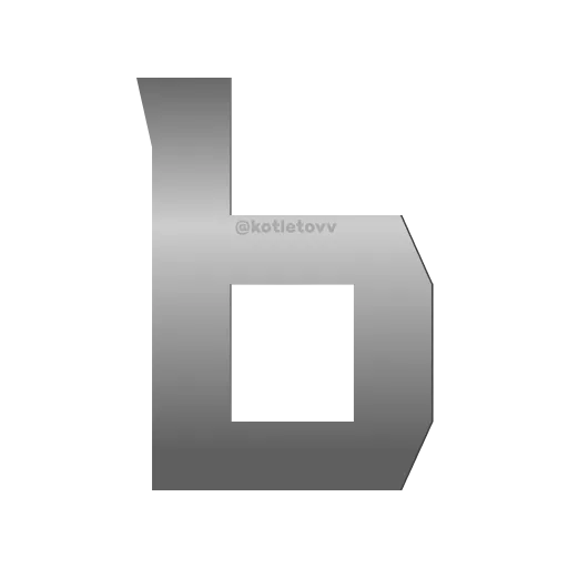 🤟 Эмодзи «Metal Font» для Telegram