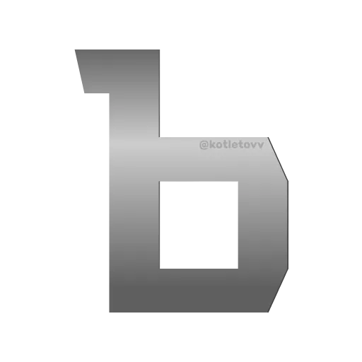 🤟 Эмодзи «Metal Font» для Telegram