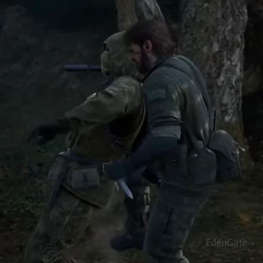 🐍 Стикер «Metal Gear Solid Delta Snake Eater» для Telegram