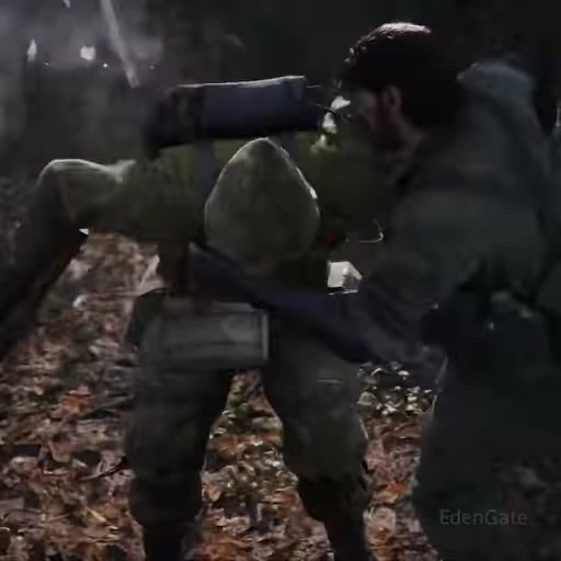 🐍 Стикер «Metal Gear Solid Delta Snake Eater» для Telegram