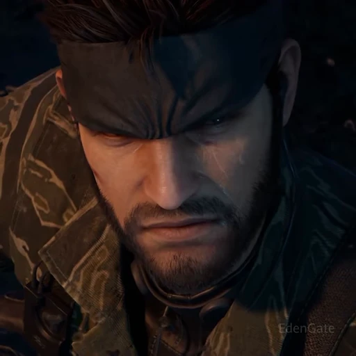 🐍 Стикер «Metal Gear Solid Delta Snake Eater» для Telegram