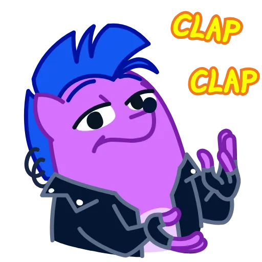 👏 Эмодзи «MetalHog» для Telegram