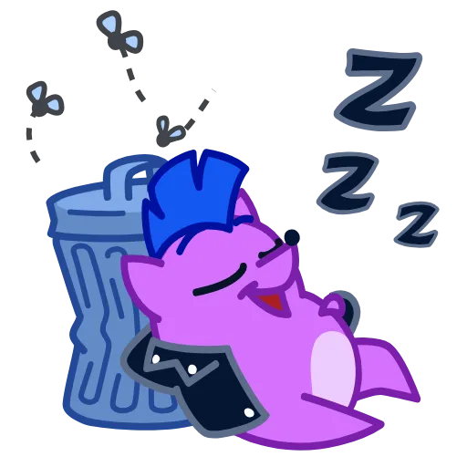 😴 Эмодзи «MetalHog» для Telegram