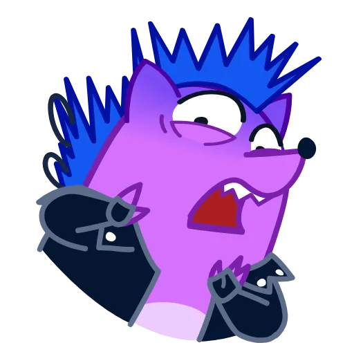 😨 Эмодзи «MetalHog» для Telegram