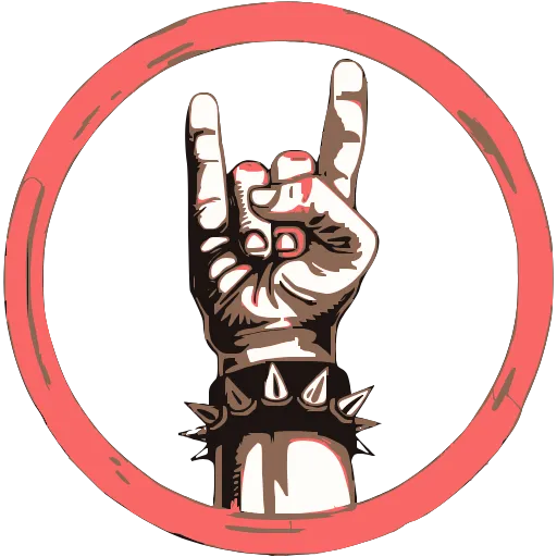 🎸 Эмодзи «Набор эмоджи с металом в качестве» для Telegram