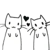 ❤️‍🩹 Эмодзи «❤‍🩹 Котики» для Telegram