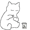 😞 Эмодзи «❤‍🩹 Котики» для Telegram