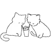 ❤️‍🩹 Эмодзи «❤‍🩹 Котики» для Telegram