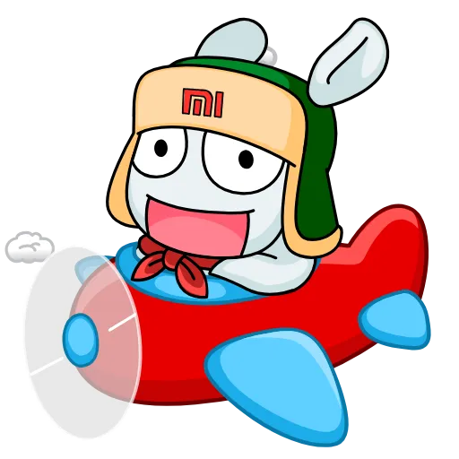 ✈️ Эмодзи «Mi Bunny» для Telegram
