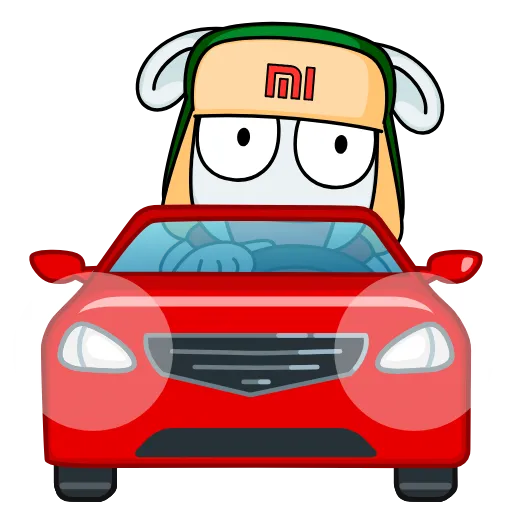 🚘 Эмодзи «Mi Bunny» для Telegram