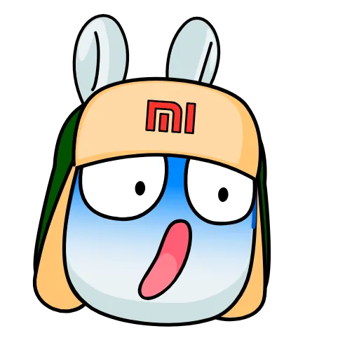 😱 Эмодзи «Mi Bunny» для Telegram