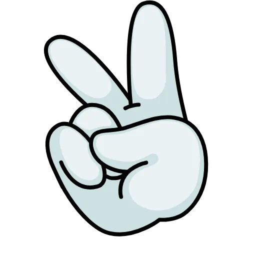 ✌️ Эмодзи «Mi Bunny» для Telegram