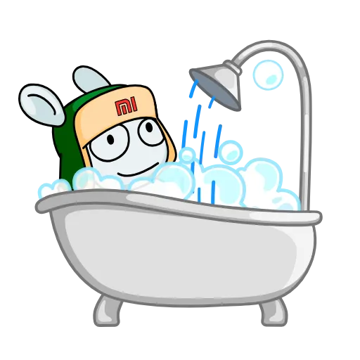 🛁 Эмодзи «Mi Bunny» для Telegram