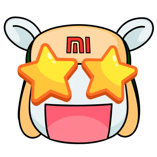 🤩 Эмодзи «Mi Bunny» для Telegram