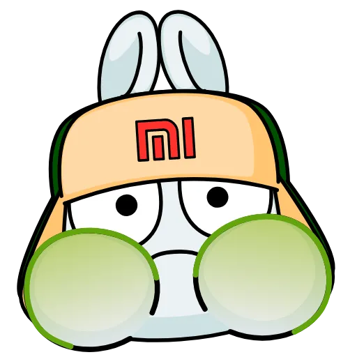 🤢 Эмодзи «Mi Bunny» для Telegram
