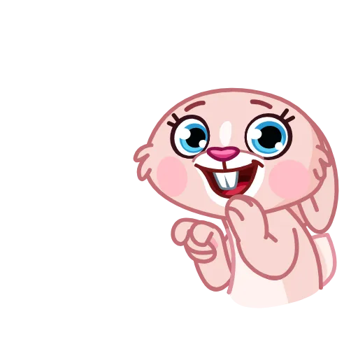 😄 Эмодзи «Mia Bunny» для Telegram