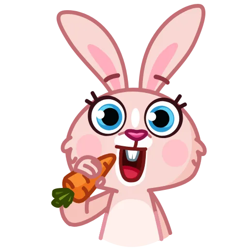 😌 Эмодзи «Mia Bunny» для Telegram