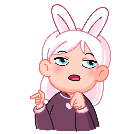 😐 Эмодзи «Michiko» для Telegram