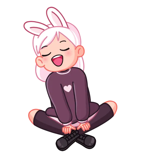 🐰 Эмодзи «Michiko» для Telegram