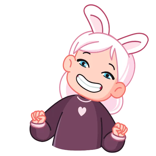 ✌ Эмодзи «Michiko» для Telegram
