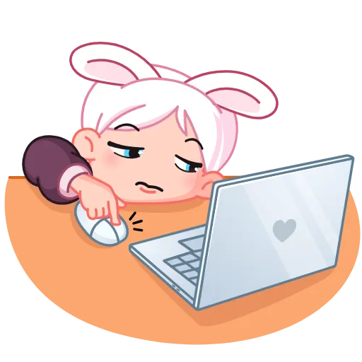 💻 Эмодзи «Michiko» для Telegram
