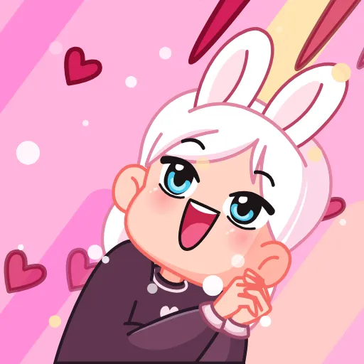 🥰 Эмодзи «Мичико» для Telegram