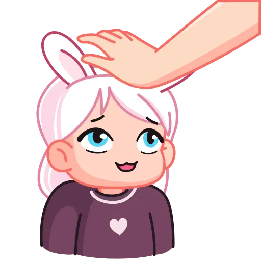 ☺️ Эмодзи «Мичико» для Telegram