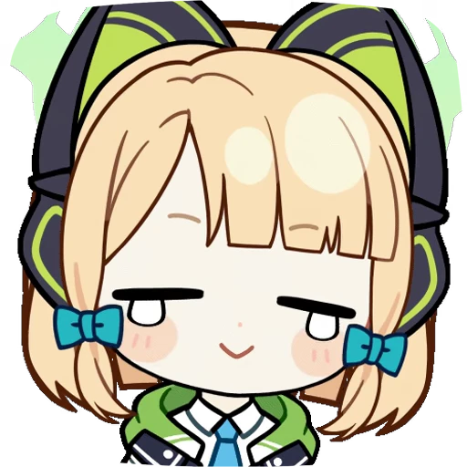😒 Стикер «Saiba Midori Blue Archive» для Telegram