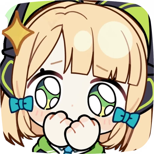 🤩 Стикер «Saiba Midori Blue Archive» для Telegram