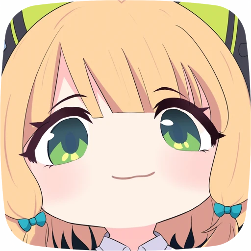 🙂 Стикер «Saiba Midori Blue Archive» для Telegram