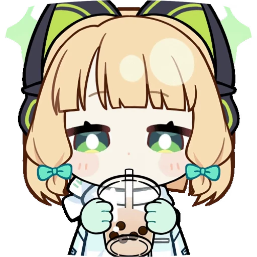 😋 Стикер «Saiba Midori Blue Archive» для Telegram