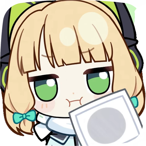 😠 Стикер «Saiba Midori Blue Archive» для Telegram