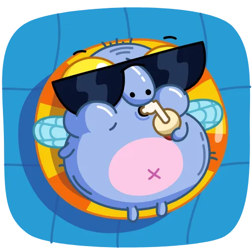 😎 Эмодзи «Муха Миха» для Telegram
