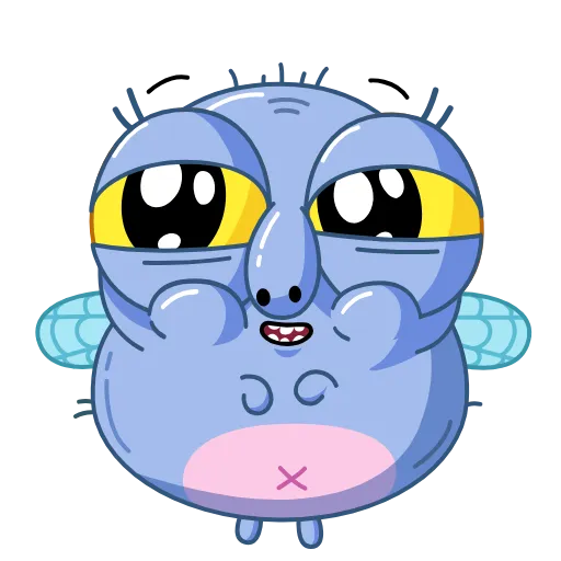 🥺 Эмодзи «Муха Миха» для Telegram