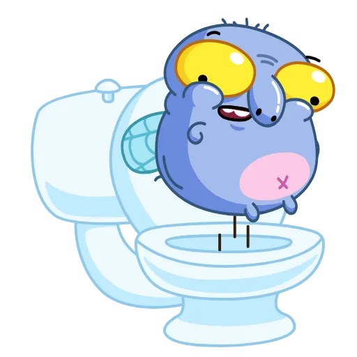 🚽 Эмодзи «Муха Миха» для Telegram