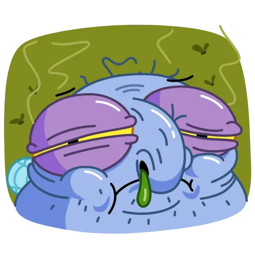 😴 Эмодзи «Муха Миха» для Telegram