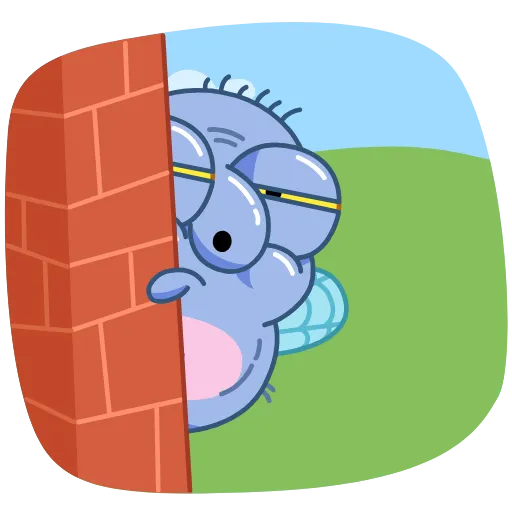 👀 Эмодзи «Муха Миха» для Telegram