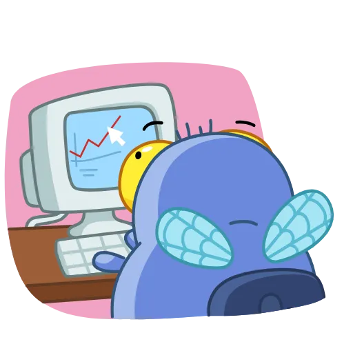 ⌨️ Эмодзи «Муха Миха» для Telegram
