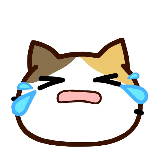 😭 Эмодзи «in quality (vector)» для Telegram