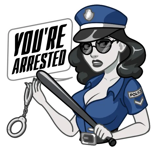 👮‍♀️ Эмодзи «Lady Noir» для Telegram
