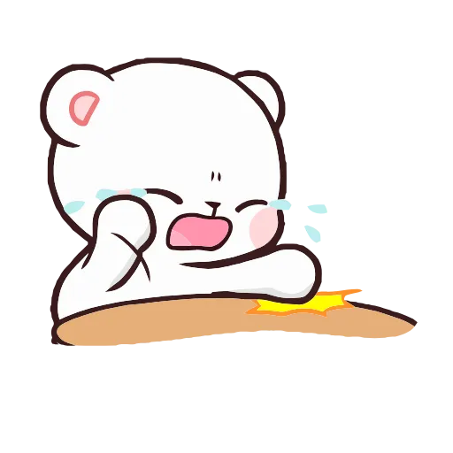 😭 Эмодзи «Milk Mocha Emoji» для Telegram