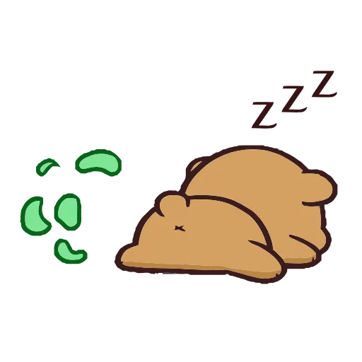 😴 Эмодзи «Milk Mocha Emoji» для Telegram