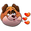 😘 Эмодзи «Milo Dog» для Telegram