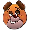 😏 Эмодзи «Milo Dog» для Telegram