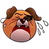 😭 Эмодзи «Milo Dog» для Telegram